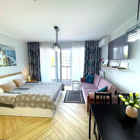 Apartment Superior Baltic With Terrace - Free Pool, Saunas, Jacuzzi, Fitness, Salzgrotte Kolberg