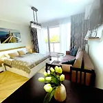 Superior Baltic With Terrace - Free Pool, Saunas, Jacuzzi, Fitness, Salzgrotte Kolobrzeg
