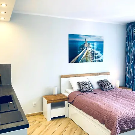 Apartament Superior Baltic With Terrace - Free Pool, Saunas, Jacuzzi, Fitness, Salzgrotte Kołobrzeg