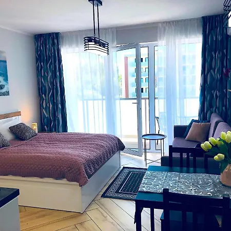 Superior Baltic With Terrace - Free Pool, Saunas, Jacuzzi, Fitness, Salzgrotte Apartament *