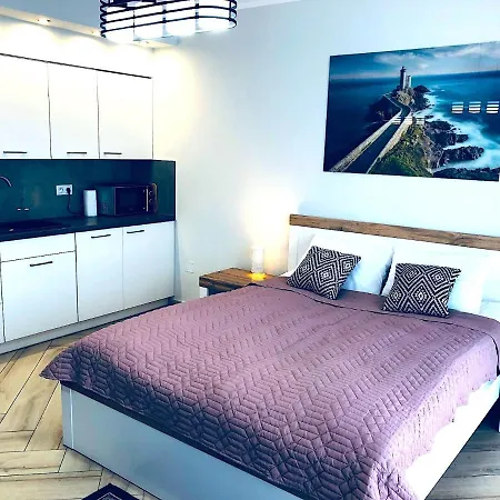 Superior Baltic With Terrace - Free Pool, Saunas, Jacuzzi, Fitness, Salzgrotte Apartament Kołobrzeg