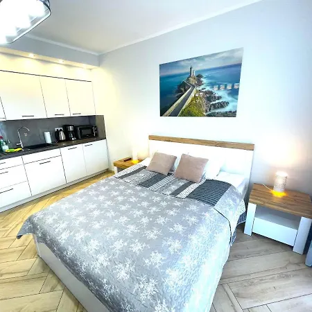 Apartament Superior Baltic With Terrace - Free Pool, Saunas, Jacuzzi, Fitness, Salzgrotte Kołobrzeg
